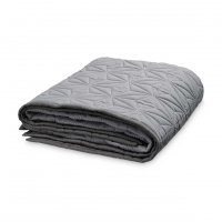 Couverture Quilt  - Gris